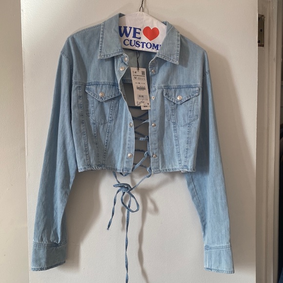 Zara crop top. - Picture 2 of 4